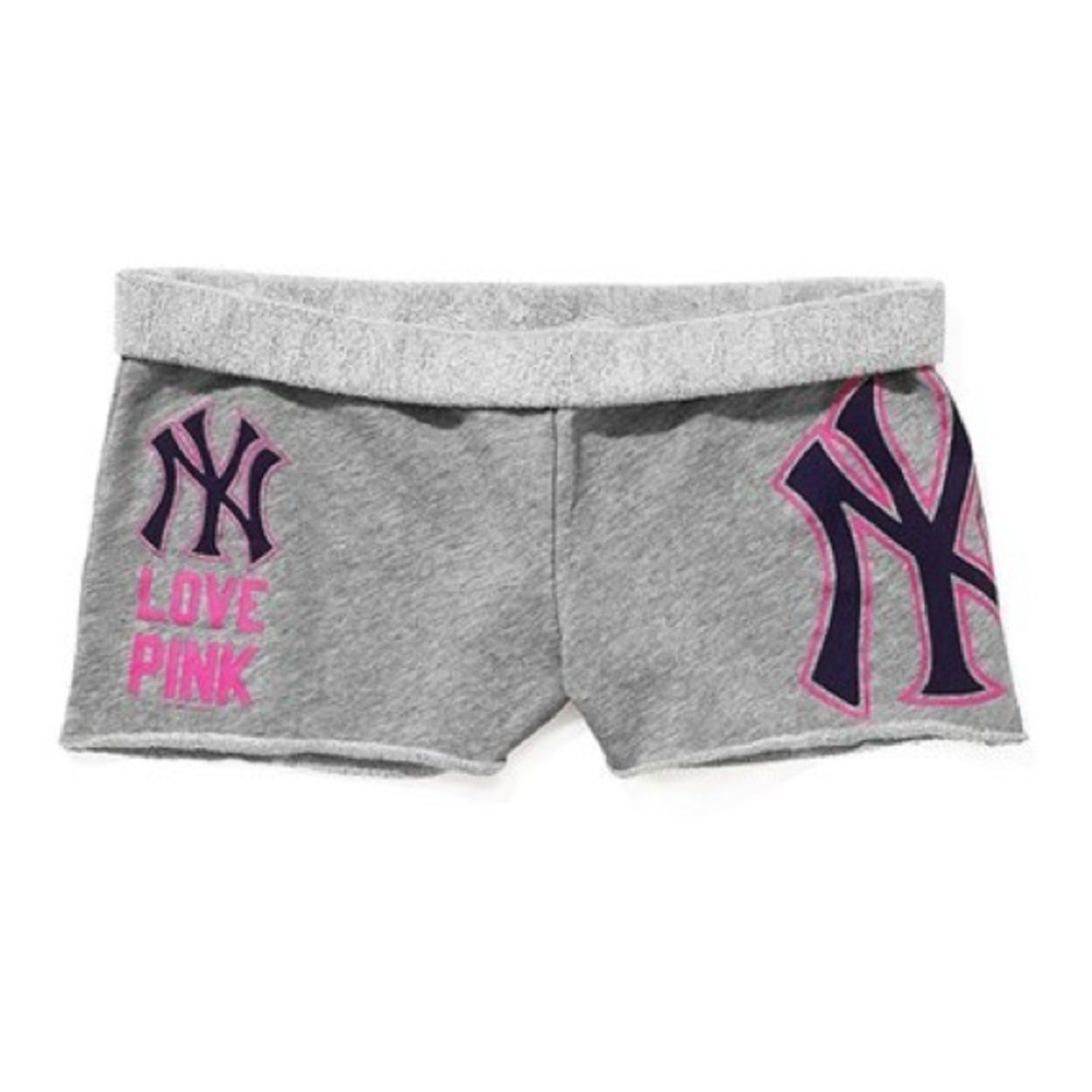 Looking for Victoria Secret Pink New York Yankees Grey Shorts any size